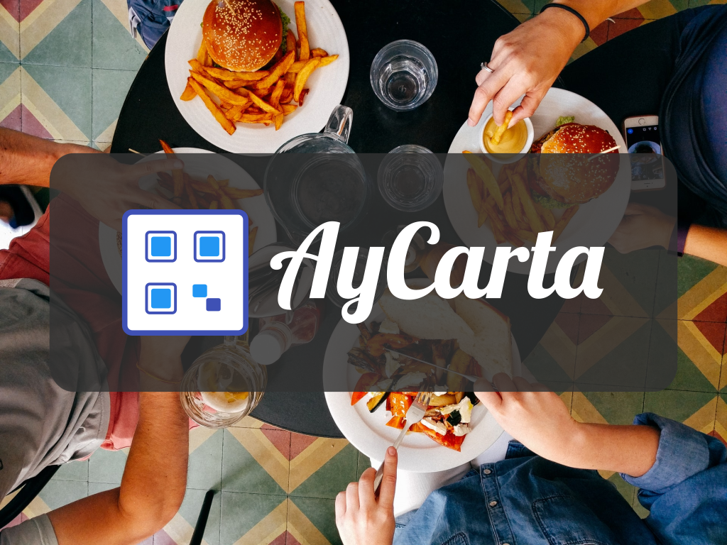 AyCarta - Catálogos y Menú de comida con QR